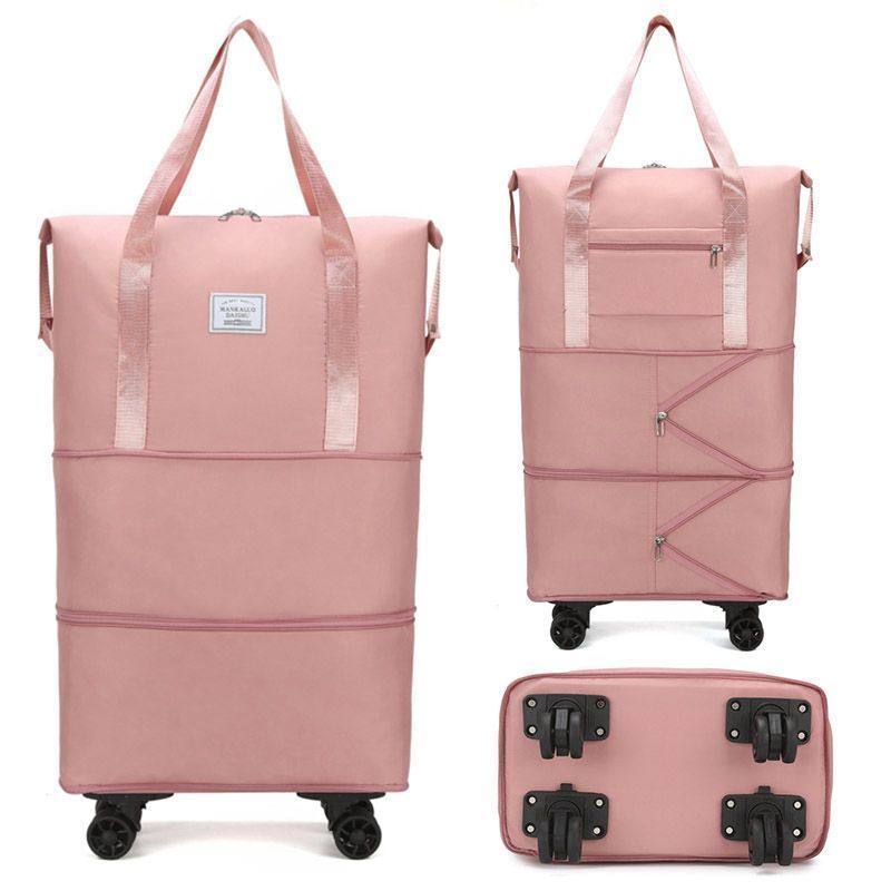 旅行袋超大容量手提大容量滑轮防水行李袋待产收纳短途出差旅行包,箱包皮具/热销女包/男包,旅行袋,淘宝优惠券,粉丝福利购,淘宝优惠卷