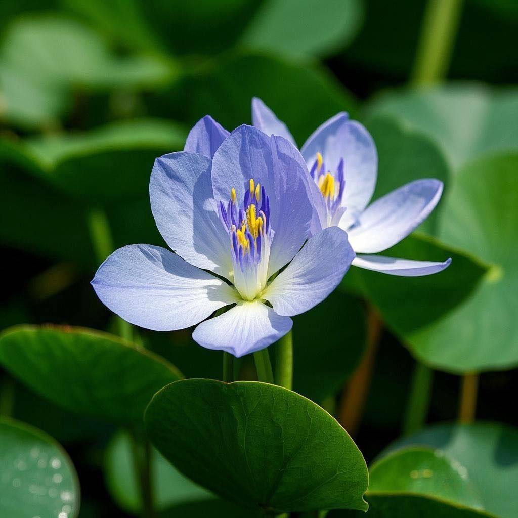 水葫芦苗植物净化水质水草水芙蓉苗植物净化池塘河道水培花卉开花