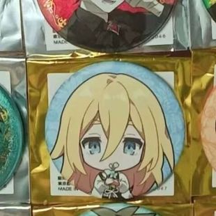 日谷散货 杀戮天使 十周年正比Q版吧唧一对 扎克 瑞吉儿 赠原袋