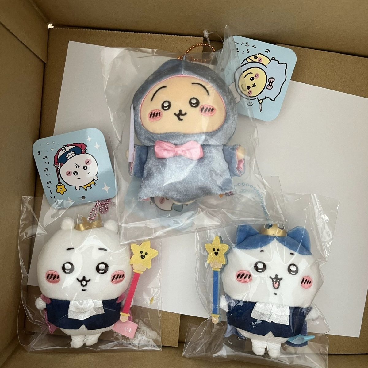 生日系列Chiikawa吉伊卡哇仙女教母乌萨奇小八毛绒包挂件日本原单