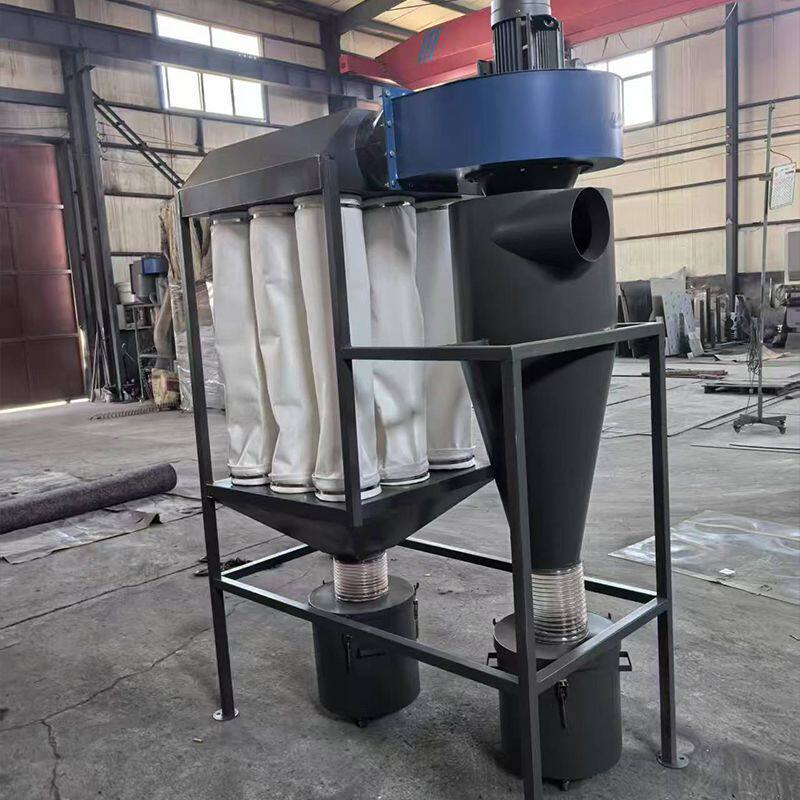 定制旋风滤筒除尘器一体机木工粉尘车间吸尘器家具厂沙克龙收集器