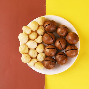 云南夏威夷果原味奶味夏威夷果干果仁大颗粒带壳坚果休闲零食