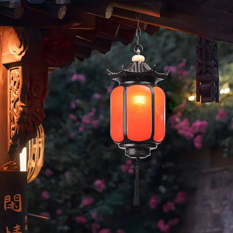 户外中式仿古吊灯凉亭庭院屋檐大门口仿古灯笼别墅仿古走廊红灯笼,家装灯饰光源,户外吊灯,淘宝优惠券,粉丝福利购,淘宝优惠卷