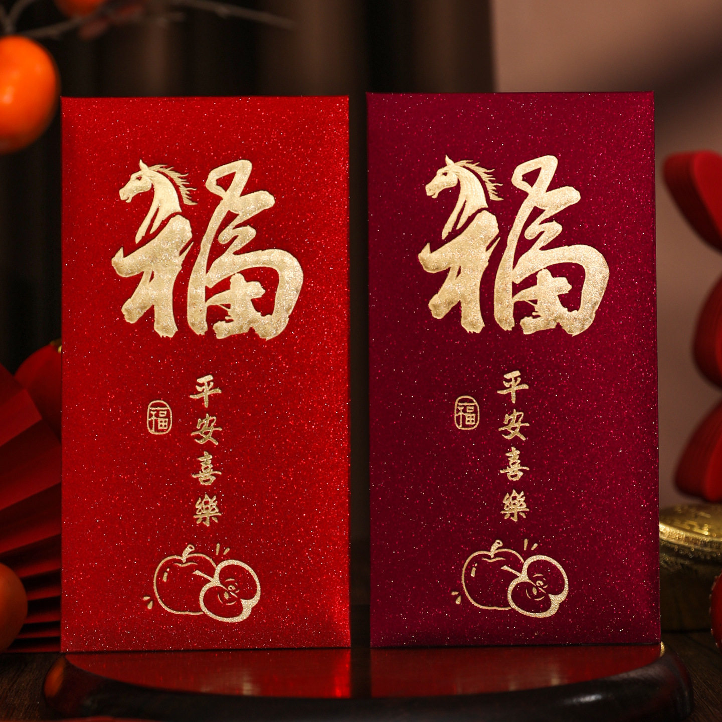 马年红包2026新款生肖春节通用中号红包袋金葱硬纸新年创意利是封,节庆用品/礼品,红包/利是封,淘宝优惠券,粉丝福利购,淘宝优惠卷