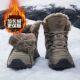 男厚底46码 乔丹格兰加绒加厚运动鞋 东北防寒保暖大棉鞋 高帮雪地靴