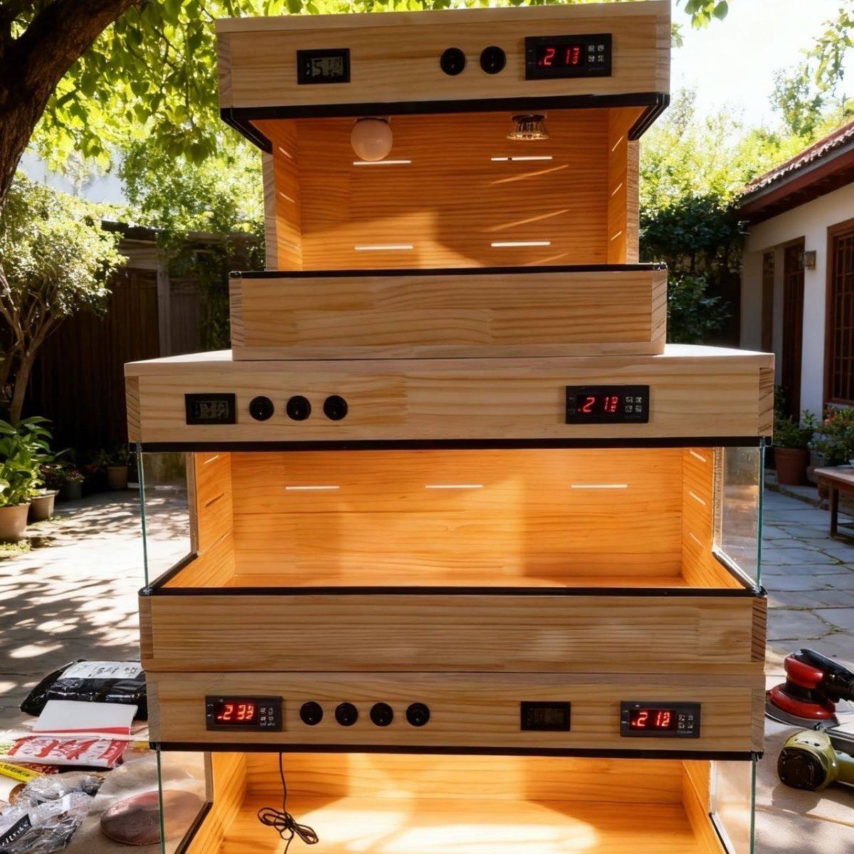 智能实木饲养芦丁鸡守宫刺猬陆龟蜥蜴角蛙爬虫保温箱恒温宠物爬箱,宠物/宠物食品及用品,爬宠缸/箱,淘宝优惠券,粉丝福利购,淘宝优惠卷