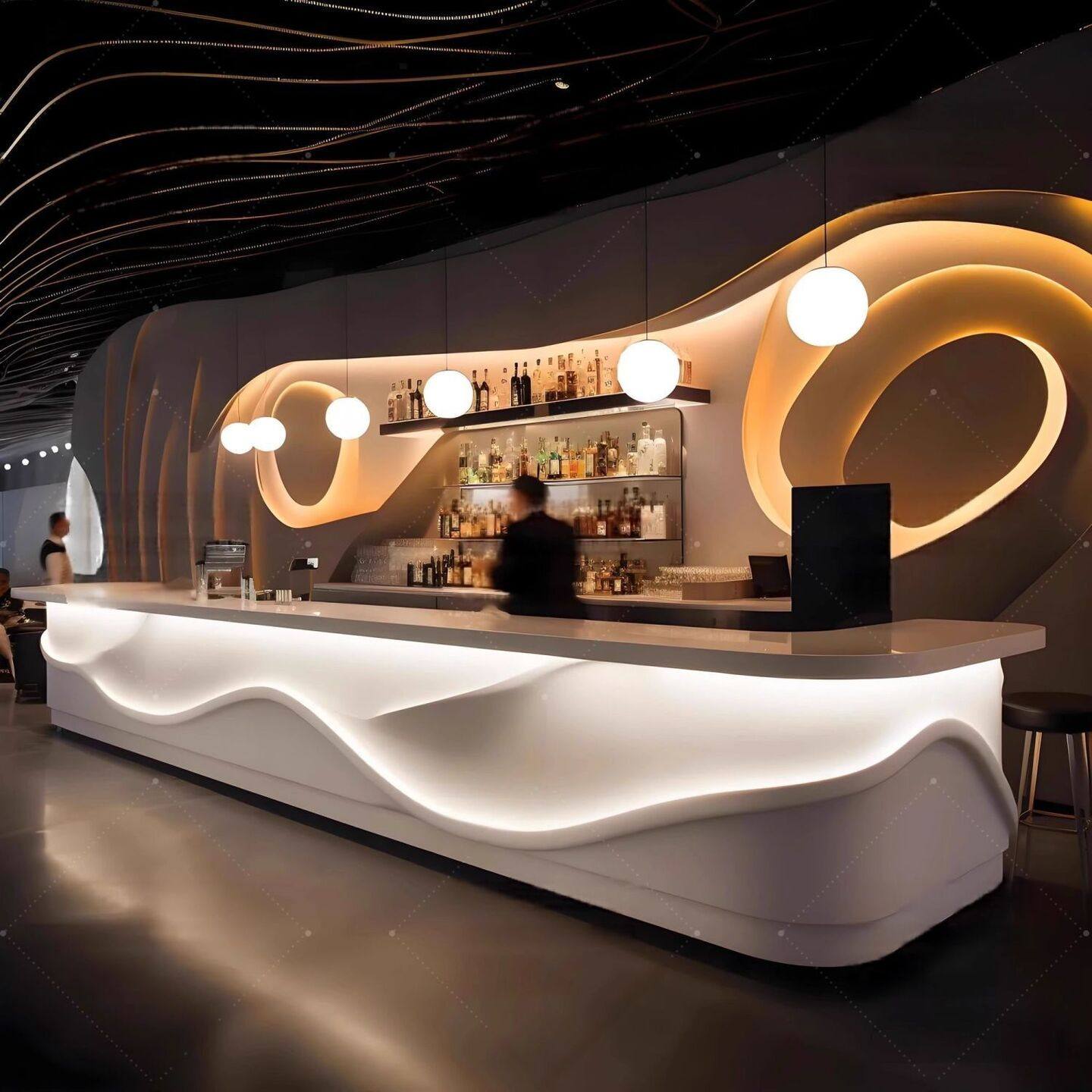 前台接待台玻璃钢异型酒店前台酒吧吧台定制柜台工作台斯展厂家,商业/办公家具,前台/柜台,淘宝优惠券,粉丝福利购,淘宝优惠卷