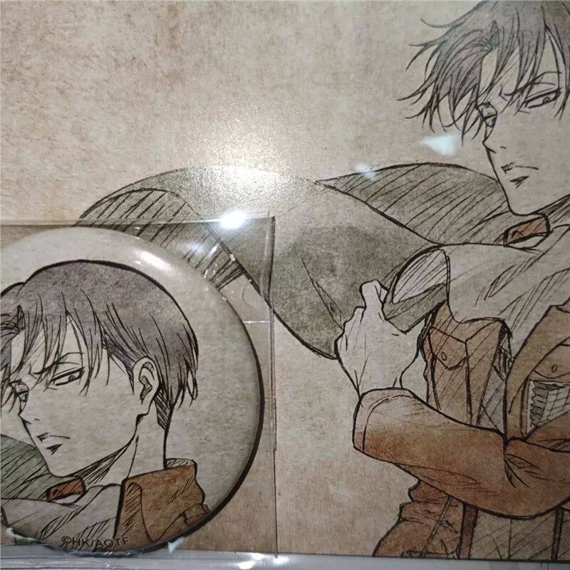 现货包邮 进击的巨人 利威尔cd吧唧稀有原画日版谷子现货徽章吧唧,模玩/动漫/周边/娃圈三坑/桌游,动漫徽章/立牌,淘宝优惠券,粉丝福利购,淘宝优惠卷