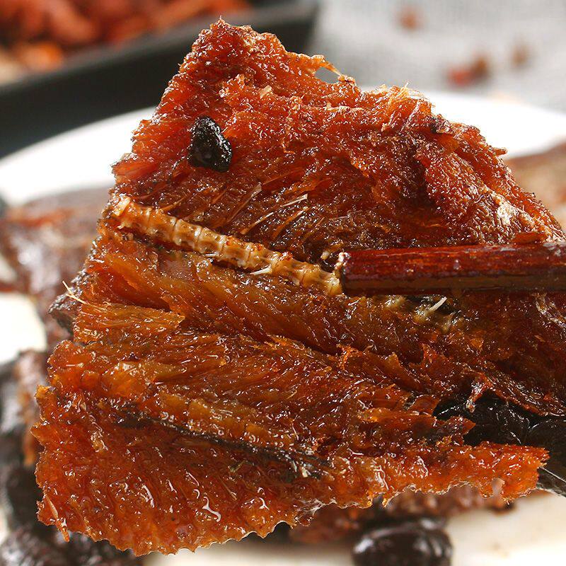 梓侨记广东豆豉鲮鱼罐头110g小包袋装鱼干零食即食特产下饭炒菜品