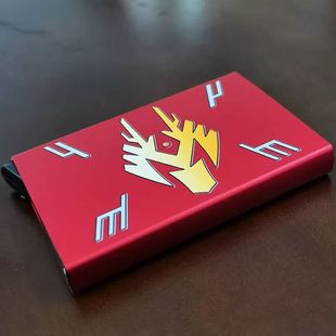 龙骑卡盒自动弹出式卡包男女银行超薄防消磁防盗刷大容量卡套名片