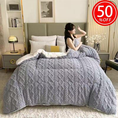 1PC Ultra Soft All Season Heavy Quilt Double Sided Anti