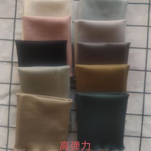 羽绒服袖口改造无缝螺纹袖口松紧DIY羽绒服袖口套螺纹袖子拼接收