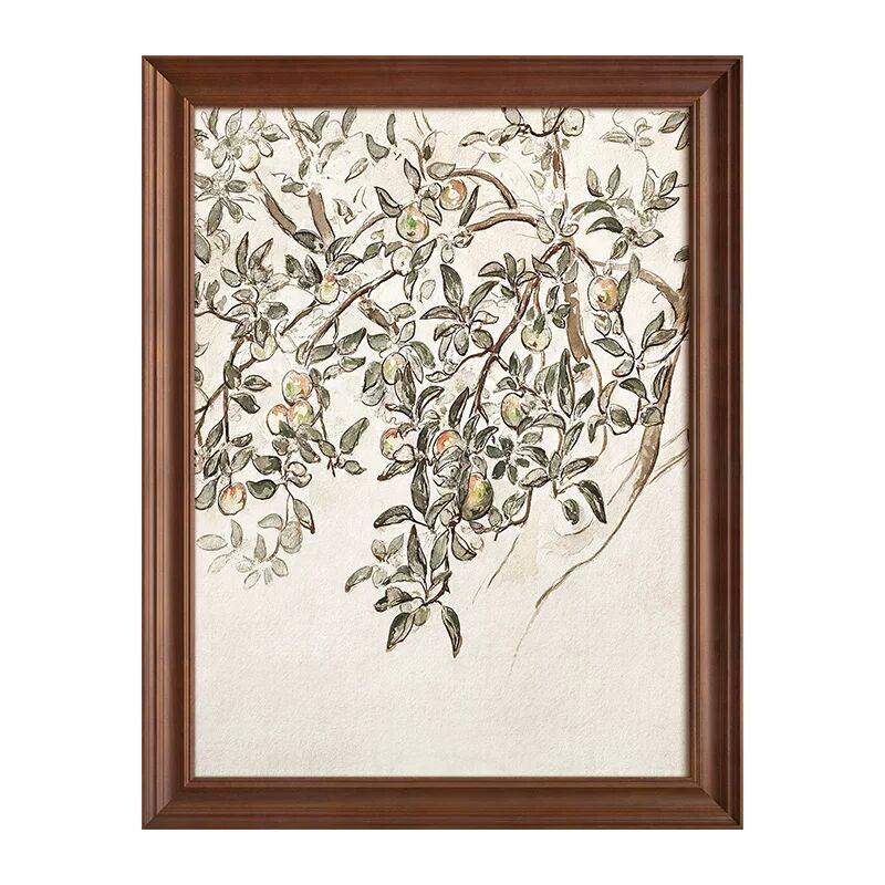 《平安果》霍格艺术高级感法式中古风客厅装饰画复古餐厅玄关挂画,家居饰品,现代装饰画,淘宝优惠券,粉丝福利购,淘宝优惠卷