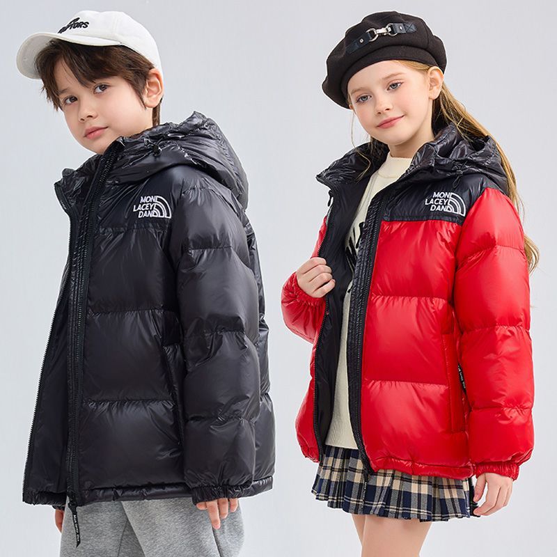 儿童羽绒服短款2025冬季新款男童女童中小童宝宝超轻加厚保暖外套