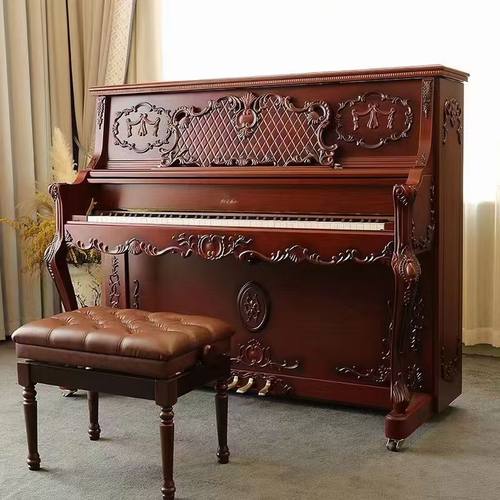 德国全新实木成人钢琴家用大谱架133专业级演奏钢琴88键 实木钢琴