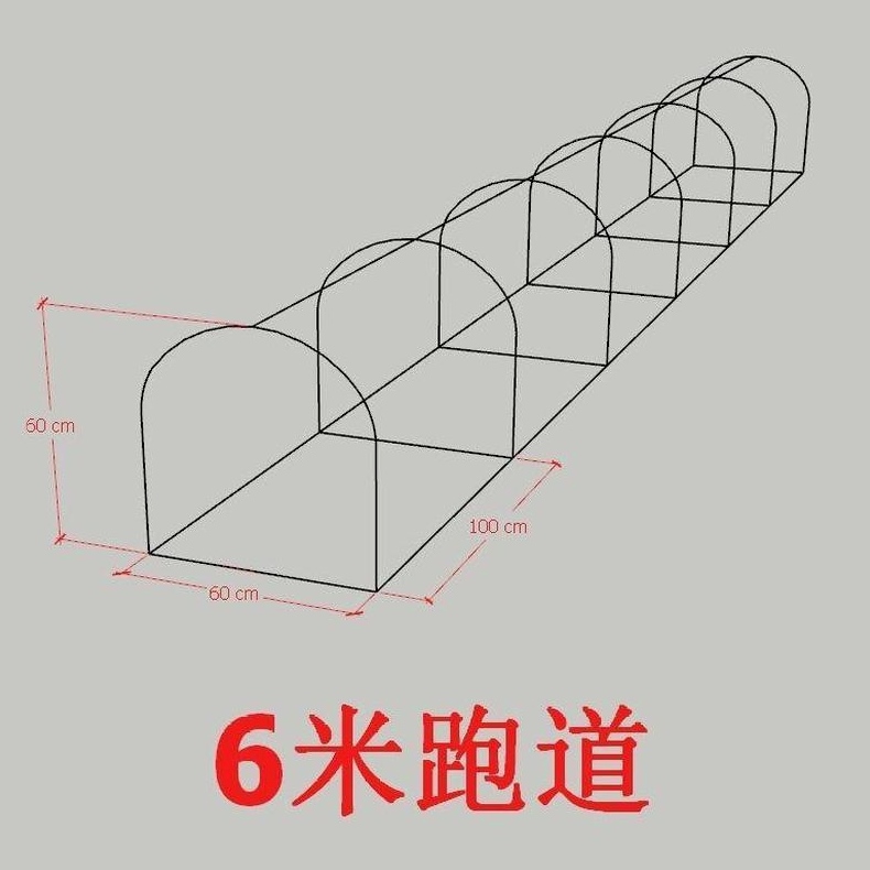 走地鸡笼养鸡隧道跑笼农场庭院户外鸡笼可折叠折叠式溜达养殖笼
