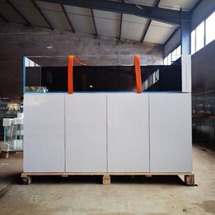 鱼缸柜底柜定制耐用铝合金底柜底滤溪流缸底柜承重型材鱼缸架底座