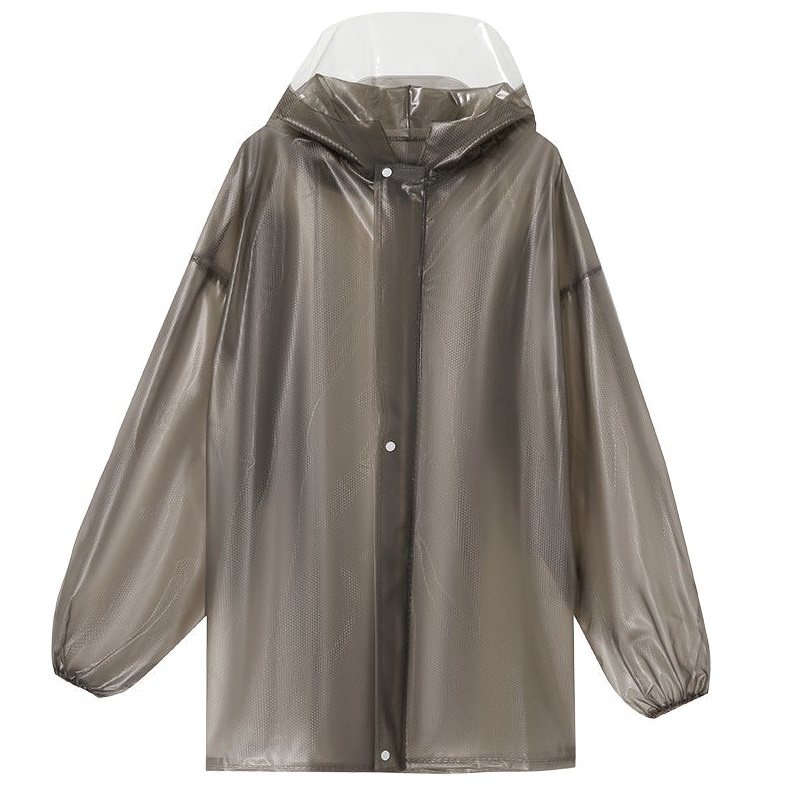 单独成人分体防水雨衣男女同款上衣防暴雨雨披户外徒步旅行便携