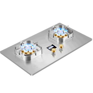 正品欧讯达家用猛火燃气灶天然气双头灶液化气灶780大尺寸灶具