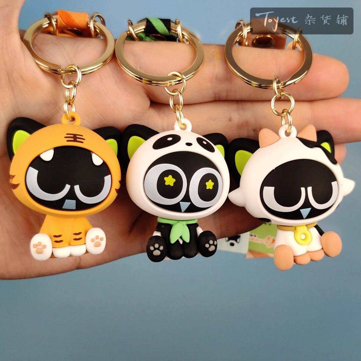 罗小黑挂件卡通钥匙扣动物战记钥匙链周边玩偶书包挂饰可爱高颜值,节庆用品/礼品,钥匙扣,淘宝优惠券,粉丝福利购,淘宝优惠卷