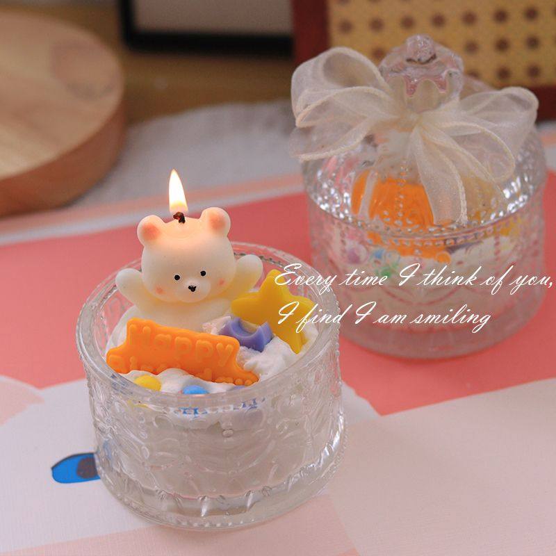 香薰蜡烛小众生日礼物礼盒摆件爱心蛋糕原创结婚伴手礼送女生闺蜜,家居饰品,香薰蜡烛,淘宝优惠券,粉丝福利购,淘宝优惠卷