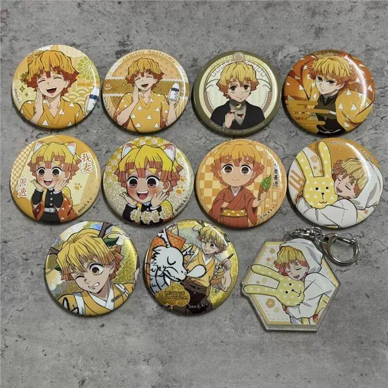 日谷正版鬼灭之刃周边南家糖猫耳我妻善逸个人池吧唧徽章谷子动漫,模玩/动漫/周边/娃圈三坑/桌游,动漫徽章/立牌,淘宝优惠券,粉丝福利购,淘宝优惠卷