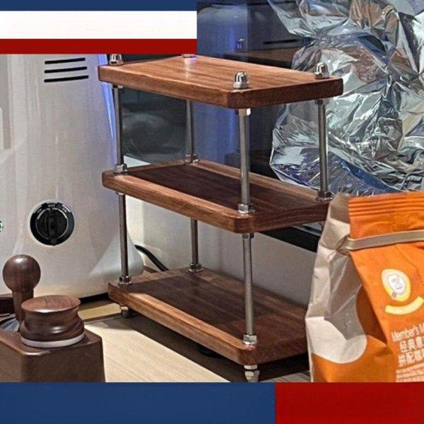 置物架中古风架子厨房架子公桌隔层架工位桌面收纳小书架茶杯架,收纳整理,阳台置物架,淘宝优惠券,粉丝福利购,淘宝优惠卷