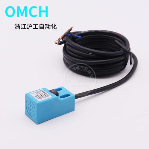 级S抗干扰P新款头NN浙江方形接近开关三线A直沪工常4A开蓝流0N1-N