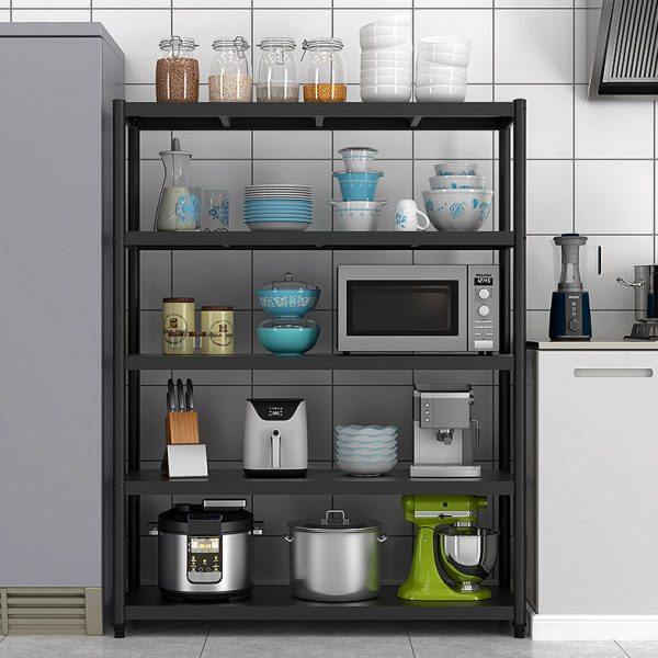 厨房置物架多功能落地多层不锈钢锅架收纳放微波炉烤箱家用货马小,厨房/烹饪用具,微波炉置物架,淘宝优惠券,粉丝福利购,淘宝优惠卷