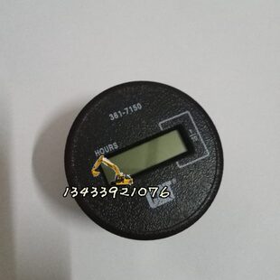 挖掘机卡特320D/312/323/330/307/305/305时间计时表时间表调时器