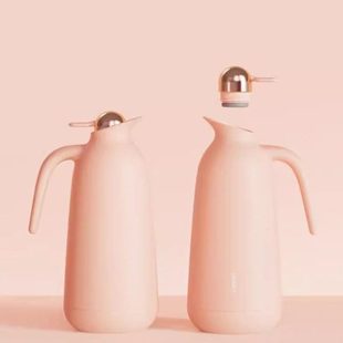 LEIDFOR雷德夫 B2 保温壶家用暖瓶玻璃胆结婚保温瓶热水壶1升