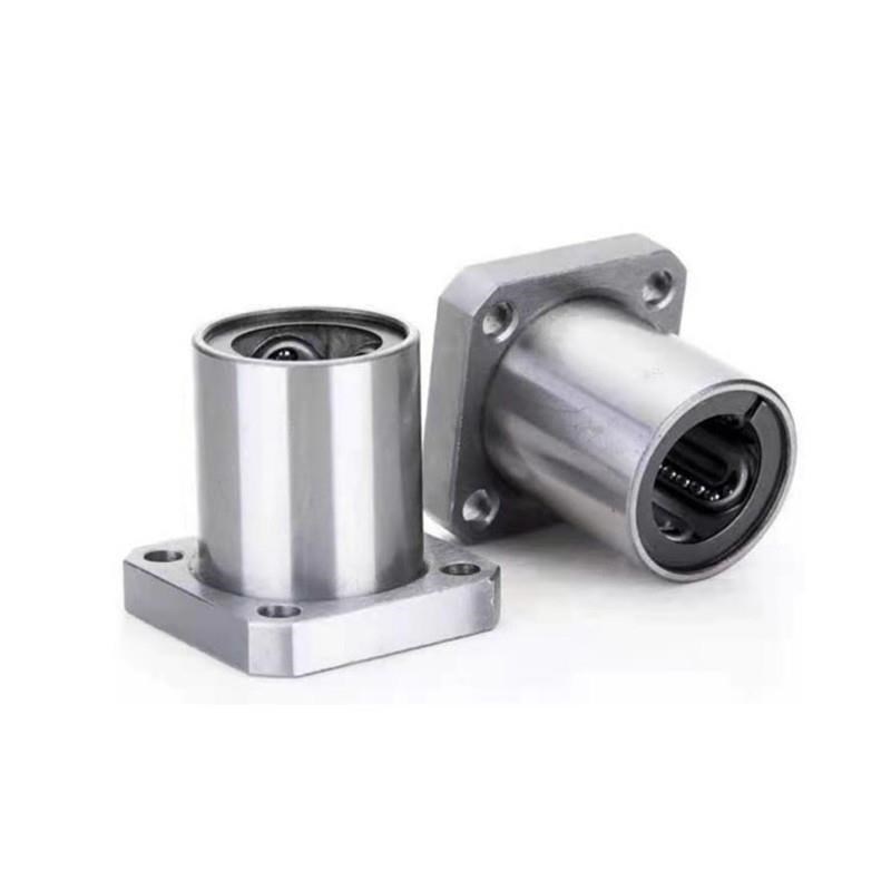 LMF11/12-d6/d8/d10/d12/dA16/d20/d25/d30中型带方型法兰直线轴