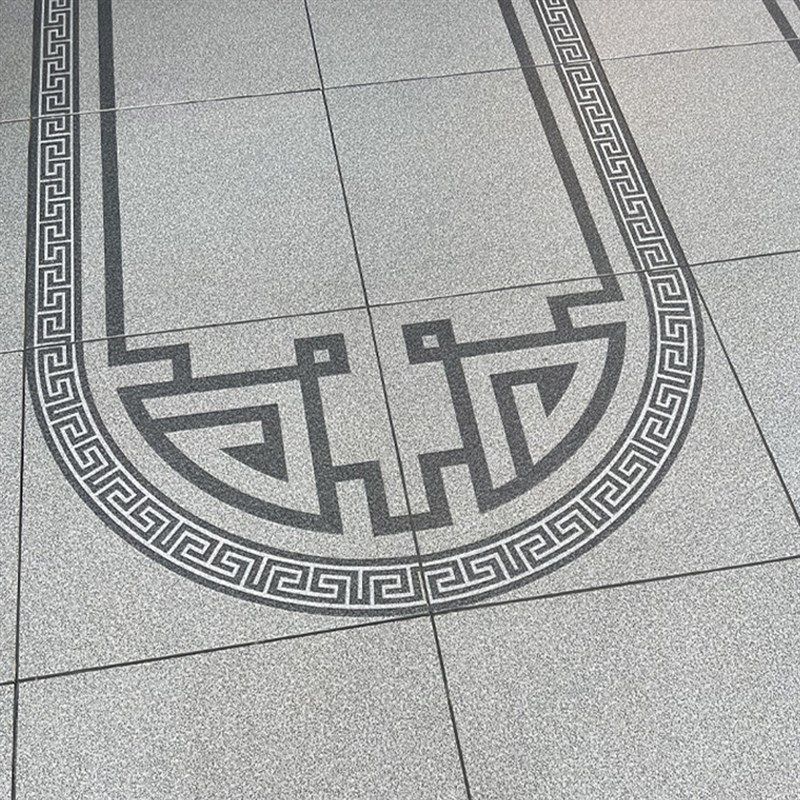 中式别墅门口玄关地砖庭院拼花瓷砖户外院子火烧面地铺石PC石英砖,家装主材,仿古砖（包括文化石）,淘宝优惠券,粉丝福利购,淘宝优惠卷