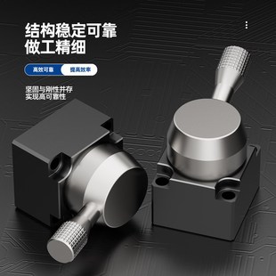 气动手转阀HgV-02气缸手板换向阀开关手动阀迷你型油压装置控制器