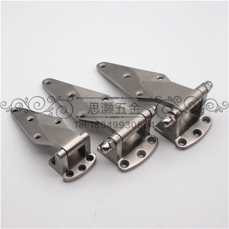 不锈钢门铰链 不锈钢烘箱合页冷库门铰链 烤箱烘箱门铰链工业合页