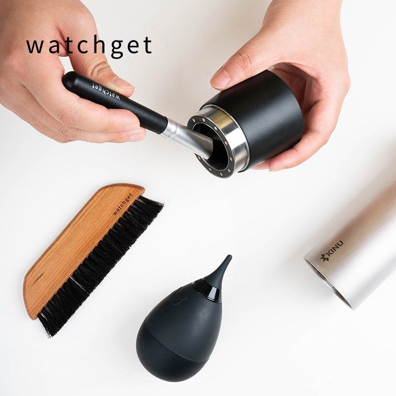 watchget磨豆机清洁套装 咖啡粉渣清理刷除尘气吹板刷 清洁三兄弟