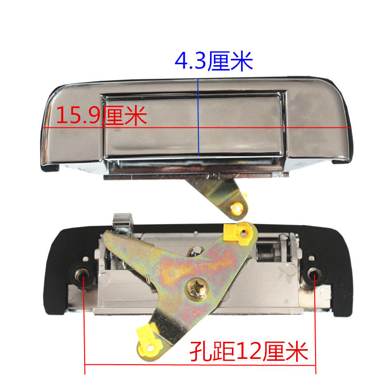 电动皮卡车后门扣手四轮车尾门拉手新能源小货车车帮门把手配件