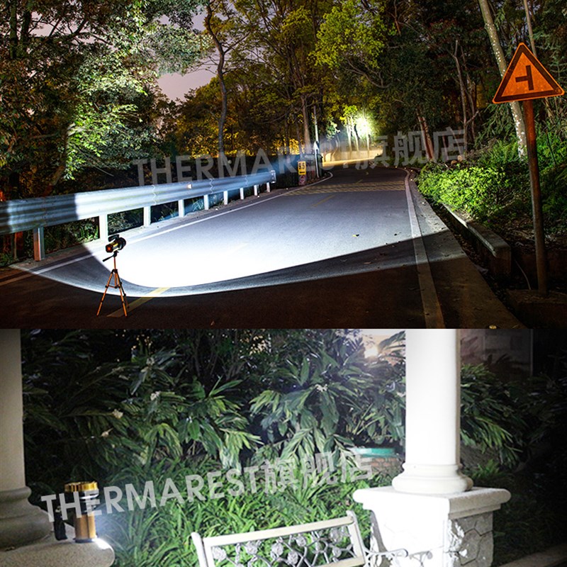 手电筒强光可充电户外超亮远射疝气巡逻应急家用矿灯手提式探照灯