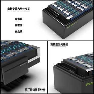 小牛N1S锂电池48v60V72v大容量改装车ngt/nqi直上三元大单体120ah