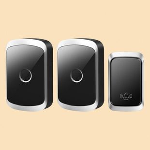 自发电防水无线家用电门铃超远距离免插电子遥控按玲老人呼叫按钮