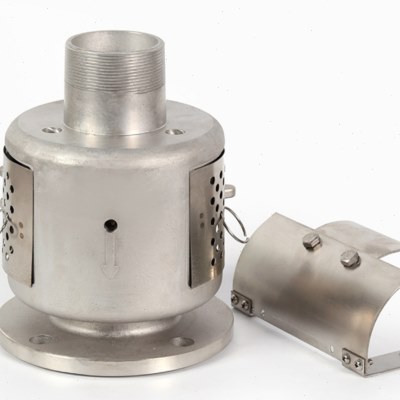 川安厂家不锈钢泡沫产生器PC4 PC8低倍泡沫产生器 泡沫发生装置