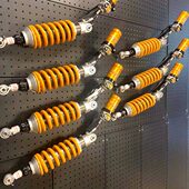 后减震后叉避震器 AK550改装 拉线高低速后减震现货 GIIM 台湾rpm