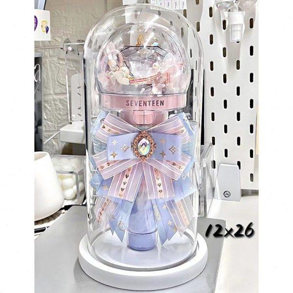 应援棒展示盒防尘罩网红款克拉棒玻璃罩三爱丽棒防尘罩展示盒子,收纳整理,壁式收纳盒,淘宝优惠券,粉丝福利购,淘宝优惠卷