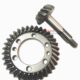 福田五星三轮车盆角齿 宗申摩托三轮车后桥后牙包差速器变速齿轮