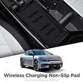 适用KIA起亚EV6中控无线充电防滑垫硅胶保护垫内饰改装 饰用品配件