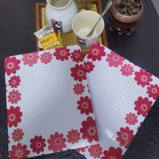 包邮日单家用厨房灶台餐桌大号铝箔可擦洗锅杯耐高温隔热防烫垫板