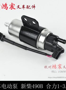 叉车电动泵电子油泵柴油泵新柴国三4D27G31-27001A原厂合力K30/35