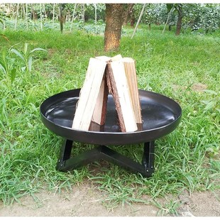 大号款式篝火架子篝火晚会木柴户外烧烤烧火取暖R烤火炉火盆篝火