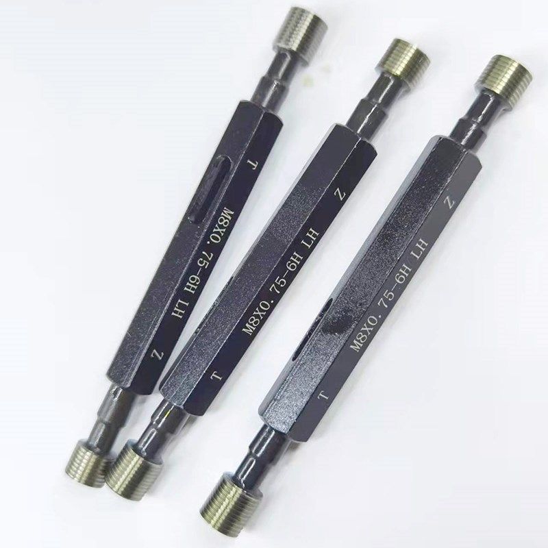 左牙螺纹塞规左旋反牙通止规牙规6H公制粗牙细牙M2-M20内螺纹量规