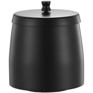 不锈钢带盖烟灰缸加高防风灰防烟味商用家用酒店创意烟盅防摔大号